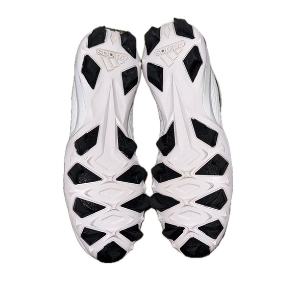 ?⚾️ ADIDAS Icon 7 TPU Baseball Cleats | Cloud White Black | New Insoles Men’s 11 main image 10
